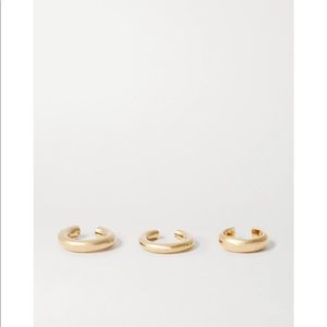 ❌ SOLD ❌ Jennifer Fisher Gold-plated Ear Cuff Trio